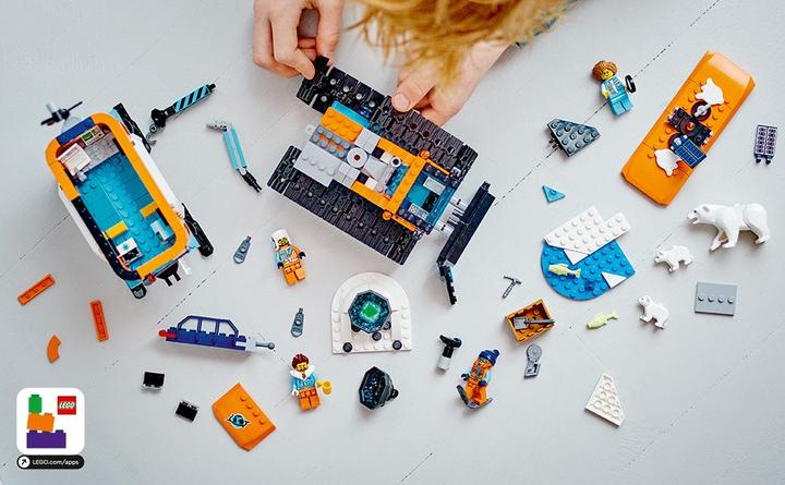 Produktbild LEGO City Arktis-Schneepflug mit mobilem Labor (60378, LEGO City)