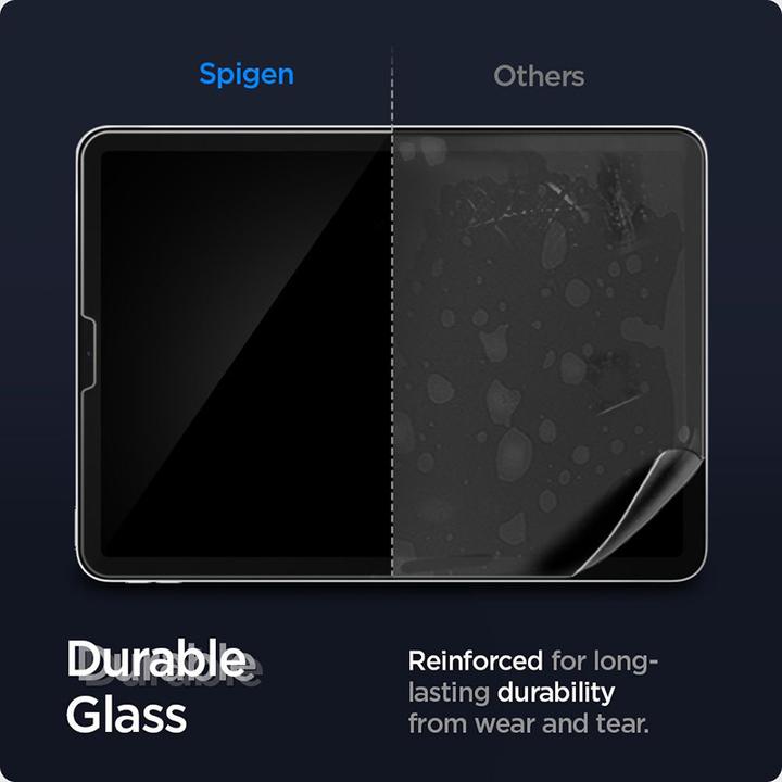 Produktbild Spigen tempered glass Glas.TR "EZ FIT" for iPad Air 4 2020 / 5 2022 (1 Stück, iPad Air 2020 (4. Gen))
