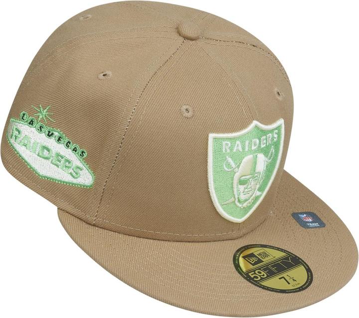 Image du produit New Era 59Fifty Fitted Cap - Las Vegas Raiders khaki (6 7/8)