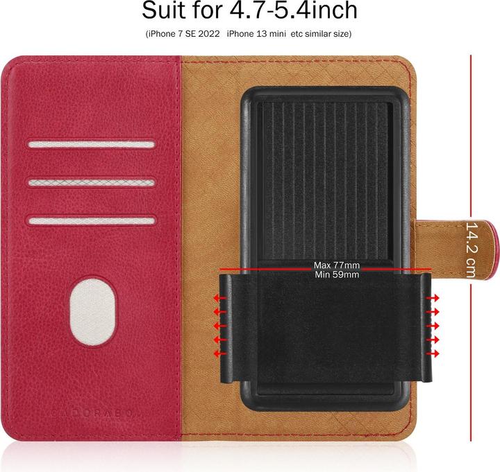 Productafbeelding Cadorabo Hülle für Samsung Galaxy S3 MINI Book Case Style (Samsung Galaxy S3 Mini)