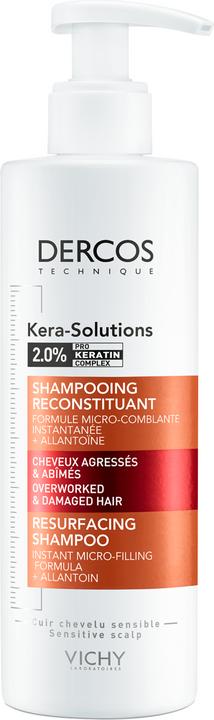 Vichy Dercos Kera-Solutions Intensiv Repair Shampoo (250 ml, Flüssiges Shampoo)