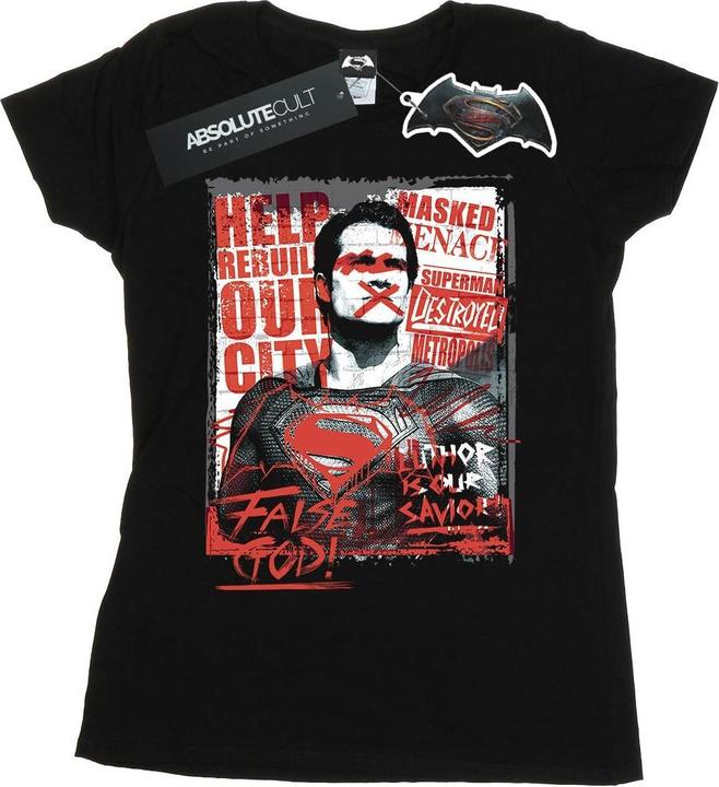 Immagine prodotto Maglietta in cotone Batman v Superman False God (S)