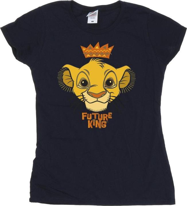 Actual product image Disney Womens/Ladies The Lion King Future King Cotton T-Shirt (S)