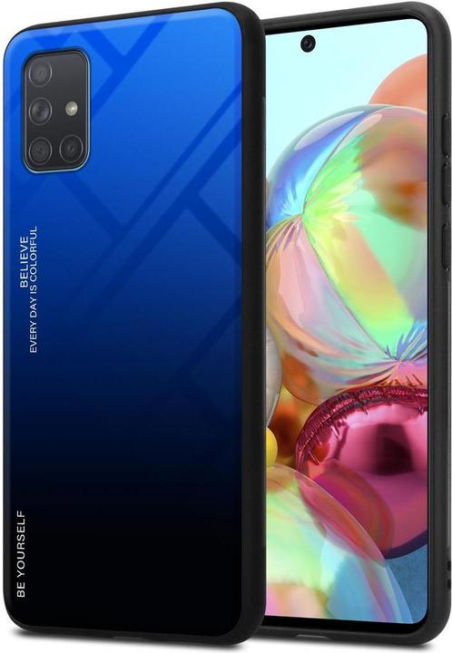 Actual product image Cadorabo TPU 2 colors glass cover (Samsung Galaxy A71)