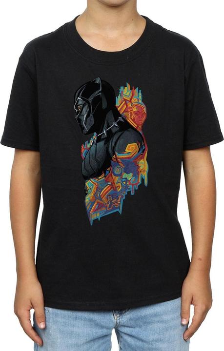 Produktbild Jungen Black Panther Profil TShirt (152, 158)