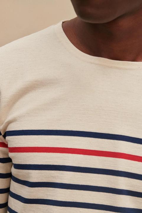 Produktbild Le Minor Pullover mit Rundhalsausschnitt und Streifen (S)
