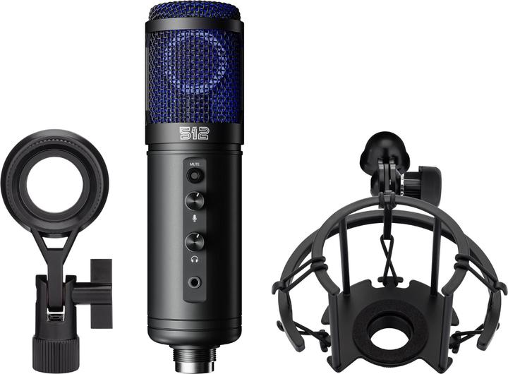 Immagine prodotto 512 Audio Tempest - Microfono professionale a diaframma largo USB