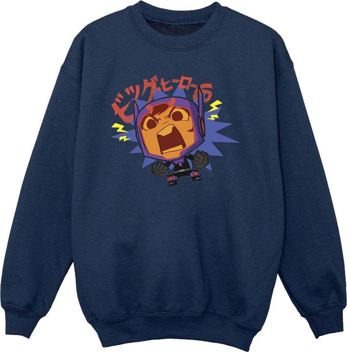 Image du produit Disney - Sweat BIG HERO BAYMAX HIRO ANGRY MANGA - Fille (104)