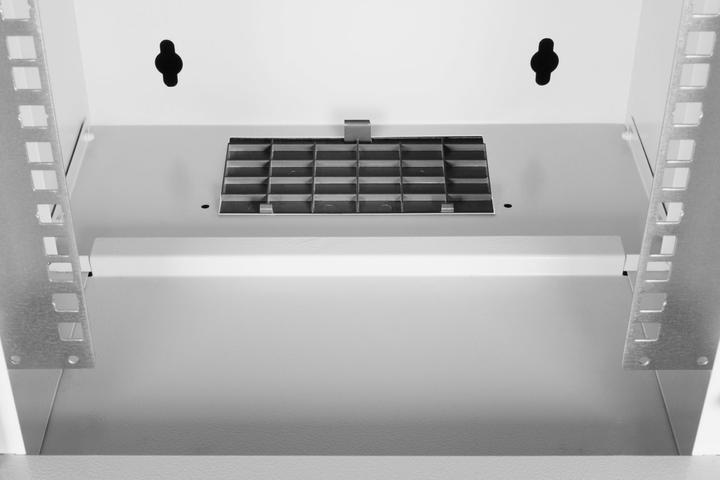 Actual product image Digitus 10" 9U wall-mounted enclosure, SOHO PRO 457 x 316 x 298 mm, grey (9 RU, 10 inch rack)