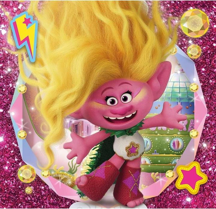 Actual product image Clementoni Trolls 3 Puzzle 3x48 pcs (25292) (48 pieces)