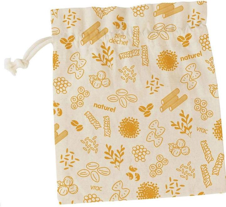 Image du produit Pebbly Beutel aus Bio-Baumwolle L grün, 25x30 cm