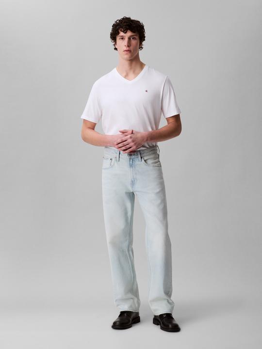 Produktbild Calvin Klein Jeans Ss Smooth Cttn Solid Vneck Tee (L)