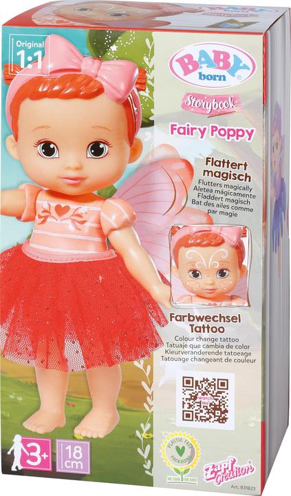 Produktbild Zapf Creation BABY born Storybook Fairy Poppy, 18cm