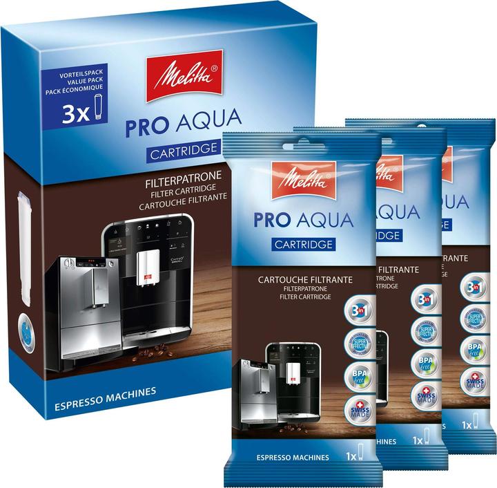 Image du produit Melitta Cartouche filtrante Pro Aqua (3 x)