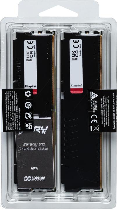 Produktbild Kingston Fury Beast (2 x 32GB, 5600 MHz, DDR5-RAM, DIMM)
