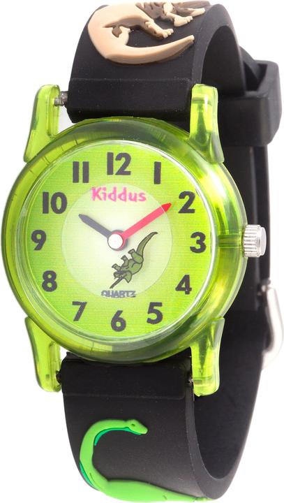 Actual product image Kiddus Time Teacher Dino (Analogue wristwatch, 33 mm)