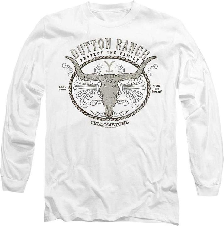 Actual product image Yellowstone Unisex Adult Dutton Ranch T-Shirt (XXL)