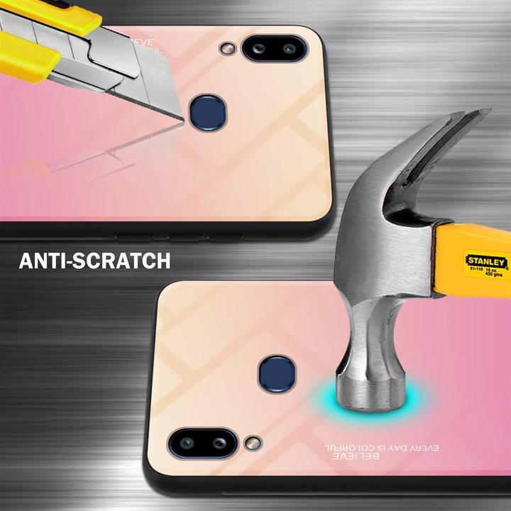 Actual product image Cadorabo TPU 2 colors glass cover (Samsung Galaxy A10s, Samsung Galaxy M01s)