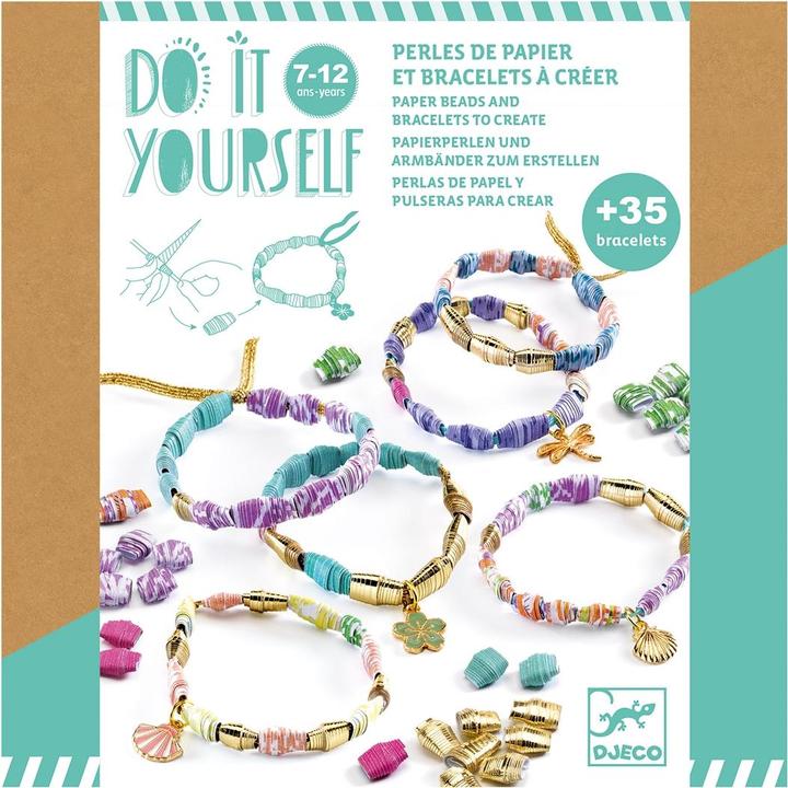 Immagine prodotto Djeco Perline e braccialetti di carta
