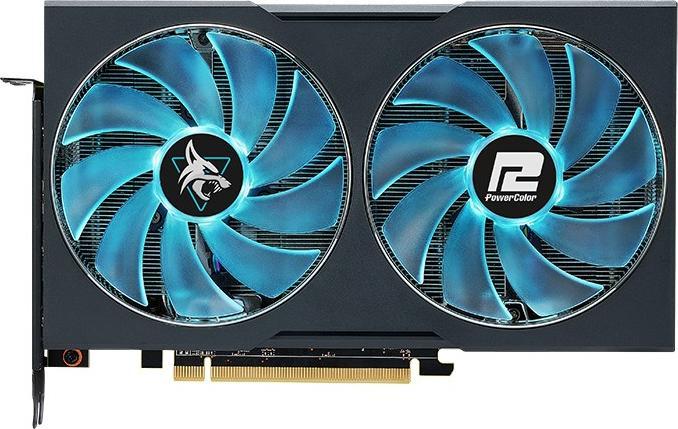 Powercolor Radeon RX 7600 XT Hellhound 16GB OC (RDNA 3, GDDR6, 3x DisplayPort, 1x HDMI 2.1) (16 GB)