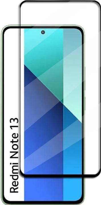 Screenguard Xiaomi Redmi Note 13 4G Full Screen Panzerglas Schutzfolie 2.5D 9H (1 Stück, Xiaomi Redmi Note 13 4G)