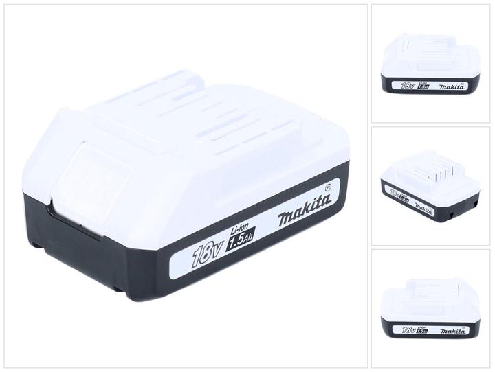 Immagine prodotto Makita 198186-3 - Batteria/Accumulatore - agli ioni di litio (Li-Ion) - 1,5 Ah - 18 V - - 1 pezzo(i) (18 V)