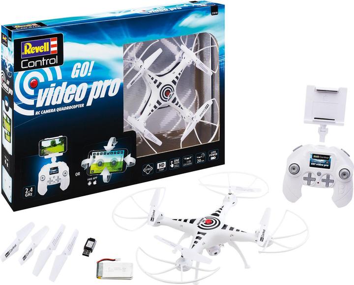 Actual product image Revell Quadcopter Go Video PRO