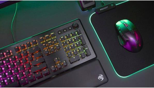 Produktbild Roccat Vulcan II, schwarz Gaming-Tastatur, roter Schalter (DE, Kabelgebunden)