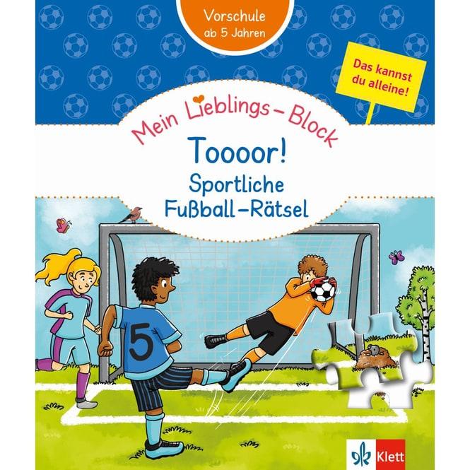 Produktbild Klett Mein Lieblings-Block Toooor! Sportliche Fussball-Rätsel (Deutsch)