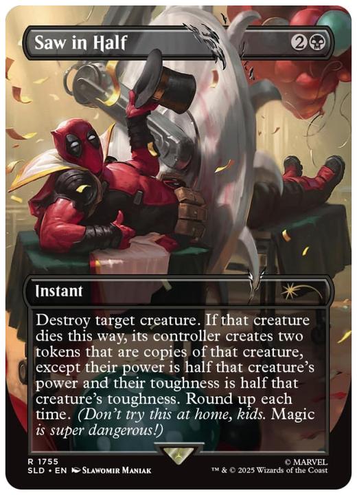 Actual product image Magic the Gathering Secret Lair x Marvel's Deadpool (English, Booster Pack)