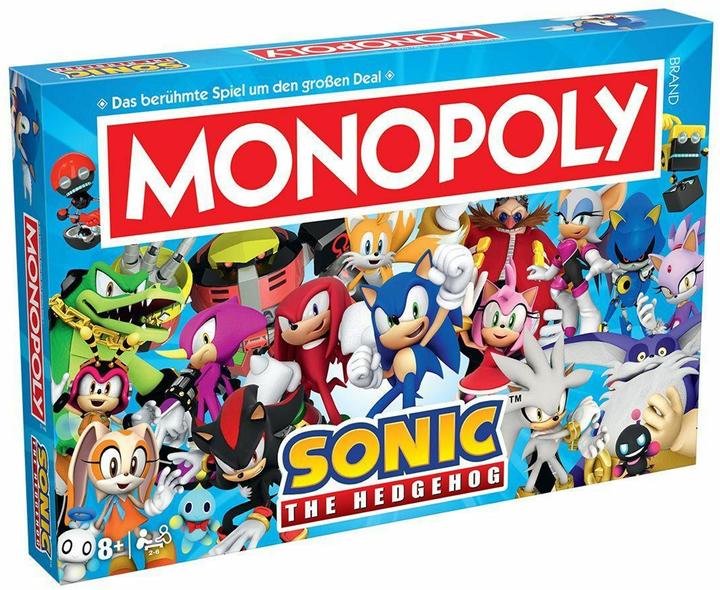 Image du produit Winning Moves Jeu de société Monopoly Sonic the Hedgehog *Version française*. (Allemand)