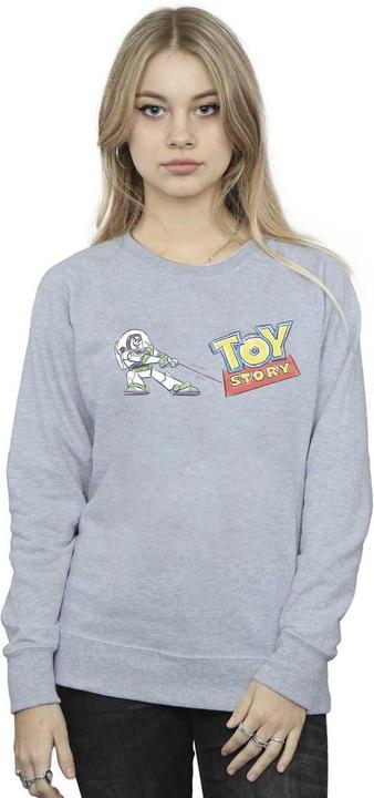 Immagine prodotto Disney Toy Story Buzz Pulling Logo Felpa Donna (XXL)
