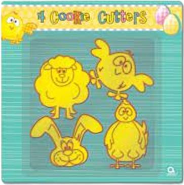 Produktbild Amscan Keksausstecher Ostern Set 4erPack