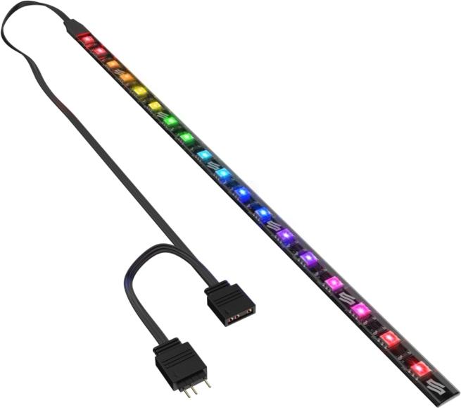 Actual product image Silentium PC Aurora Stripes ARGB