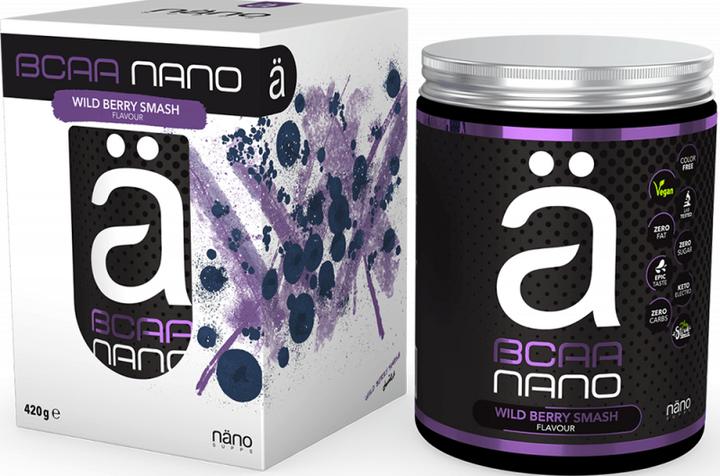 Produktbild Nanosupps BCAA nano (Wild Berry Smash, 1 Stk., 420 g)