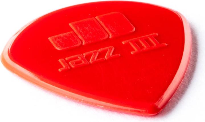 Immagine prodotto Dunlop Plectren Jazz 3 rosso, Borsa/24 (24 x)