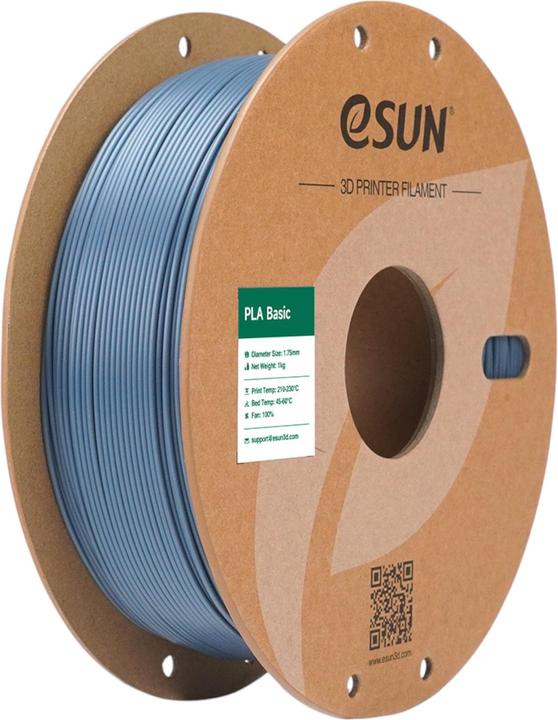 eSUN PLA BASIC 1,75mm GREY 1kg (PLA, 1.75 mm, 1000 g, Grau)
