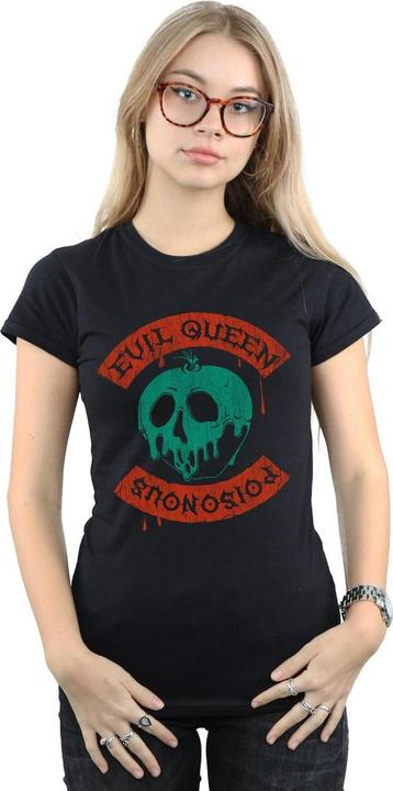 Actual product image Disney Womens/Ladies Poisonous Skull Apple Cotton T-Shirt (S)