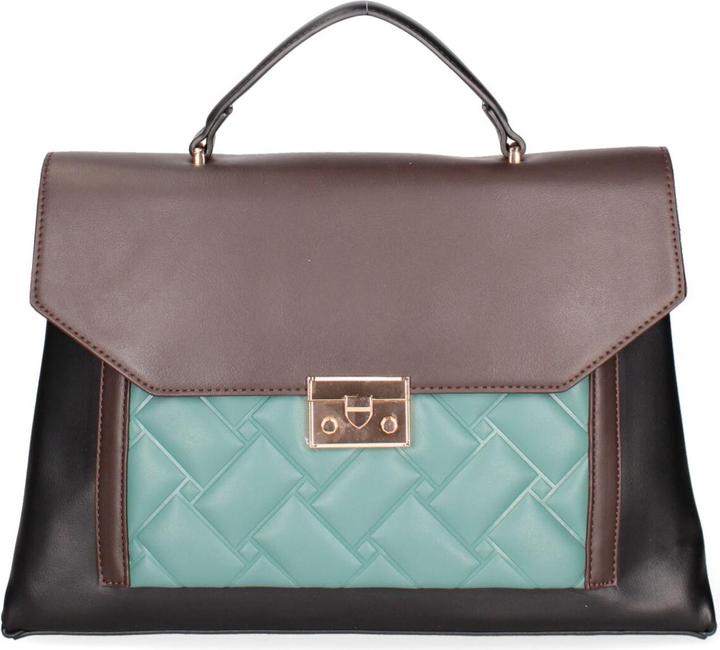 BLACK AND TURQUOISE