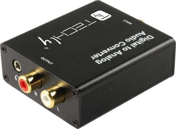Techly Digital to Analogue Audio Converter (Digital -> Analog)