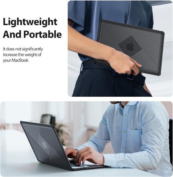 Actual product image Dux Ducis LCGH Protective Hard Case Series (13.60", Apple)