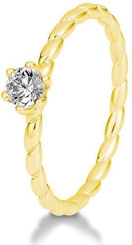 Produktbild Breuning Verlobungsring Twisted (51, 750/18 K Gold)