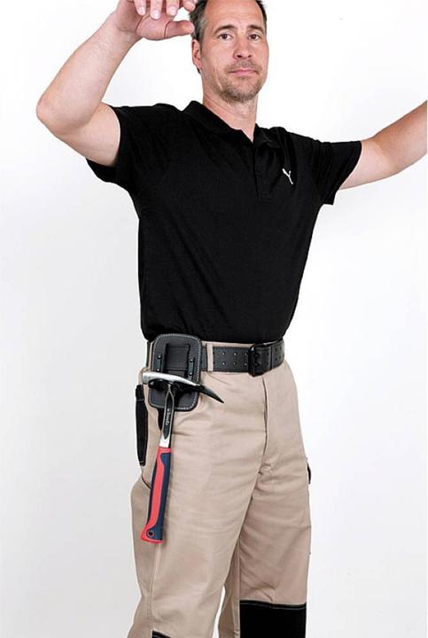 Produktbild kwb Hammerhalter mit festem Bgel, Leder