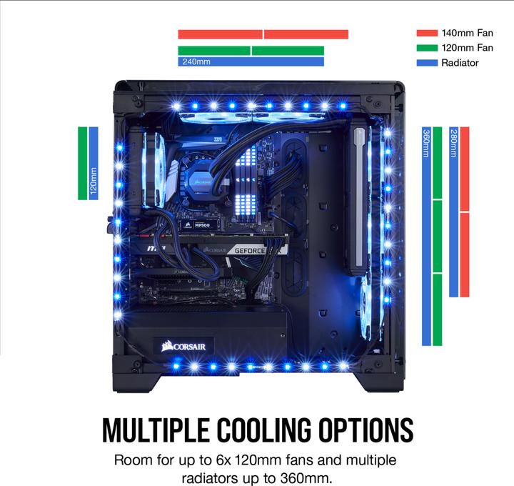 Produktbild Corsair Crystal 570X RGB Mirror (ATX)