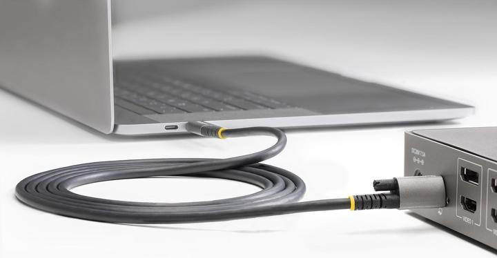 Immagine prodotto StarTech .com 3ft 1m Top Screw Locking USB C Cable 10Gbps, USB 3.1/3.2 Gen 2 Type-C Cable, 100W (5A) Power De (1 m, USB 3.2 Gen 2)