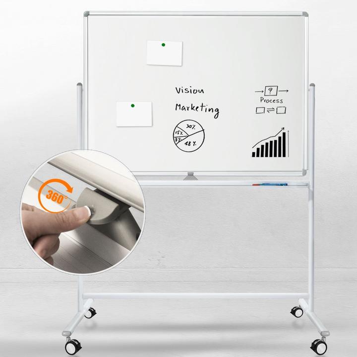 Immagine prodotto Office Marshal Whiteboard Mobil (180 x 120 cm)