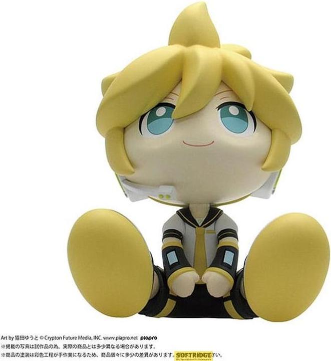 Actual product image PLM Character Vocal Series 02: Kagamine Rin/Len Binivini Baby Soft Vinyl Figure Kagamine Len 12 cm