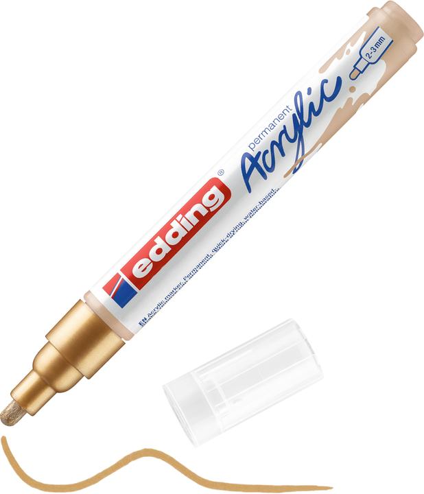 Actual product image Edding Acrylic marker 5100 Medium (Rich gold, 3 mm, 1 x)