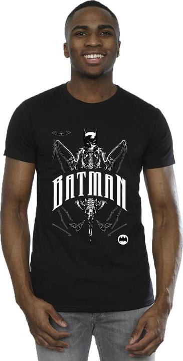 Immagine prodotto Batman Maglietta Scheletro di Pipistrello Uomo (4XL)