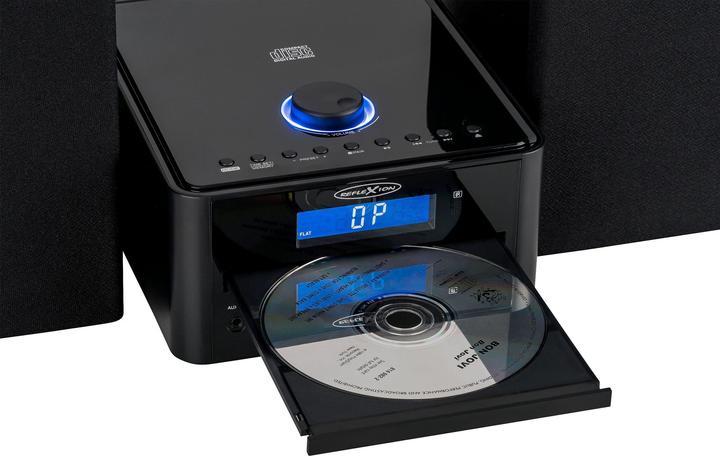 Actual product image Reflexion HIF79FM Stereo system FM, Bluetooth®, USB, MP3, CD, AUX, Incl. remote control, Incl. loudspeakers (Bluetooth, 1x 32 W)